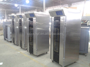 Buena calidad de doble puerta dinero prueba 32 bandejas pan fermento caja con sistema de vapor - Product Image 6