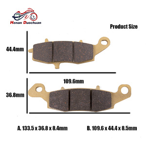 Meilleur Moto Pièces <span class=keywords><strong>De</strong></span> Rechange <span class=keywords><strong>Plaquette</strong></span> <span class=keywords><strong>De</strong></span> <span class=keywords><strong>Frein</strong></span> À Disque pour KAWASAKI BJ250 ZR250 ZR-X 400 E3 650 ER6f ER-6f ER-6n KLE650 W650 <span class=keywords><strong>z750</strong></span> EJ800 - Product Image 3
