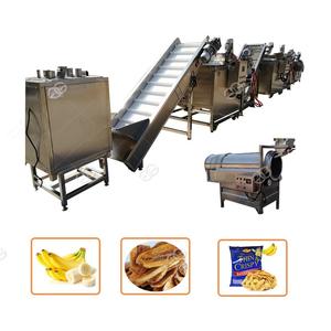 Fritadeira automática completa do yam da apple chip, máquina de processamento de chips da banana do plantio - Product Image 3