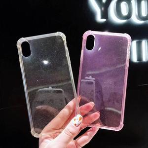 Nuova <span class=keywords><strong>Cover</strong></span> Morbida in TPU Trasparente con Glitter e Cristalli, Antiurto, per <span class=keywords><strong>iPhone</strong></span> 6 7 8 <span class=keywords><strong>11</strong></span> 12 13 14 15 16 17 Plus Pro Max - Product Image 3