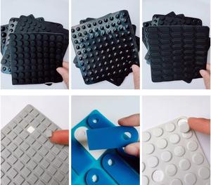 Nhà máy cung cấp tự dính miếng đệm dính ủng hộ Silicone cao su chân <span class=keywords><strong>Pad</strong></span> cho đệm Dừng tự dính Stick-on-feet - Product Image 3