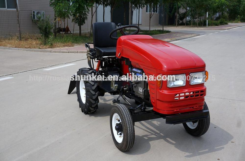 восточной европы горячий продавать 12hp/15hp мини-трактор/малого четыре колесных тягачей/motoblock