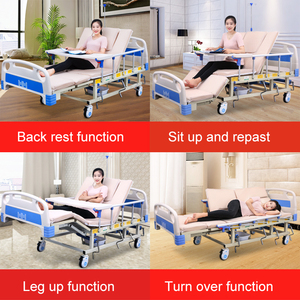 3-Function Cheap Hospital Equipment Manual Hospital Bed With Three Cranks - Product Image 5