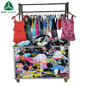 Bale of Second Hand Clothes Used Young Girl Swimsuit Used Clothes Guangzhou