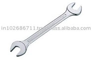 Llave de extremo abierto doble, totalmente endurecida y templada, de acero al carbono cromado, disponible a precio económico