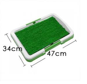 子犬トイレグラスマット犬トレーナー屋内おしっこパッドトレーニングパッチ - Product Image 2