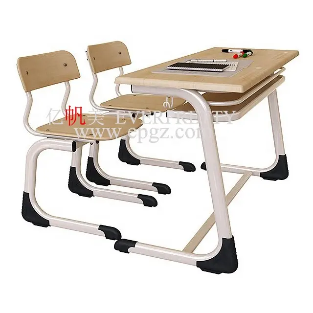 Superior School Classroom Desk and Chair Modern School Furniture for Sale