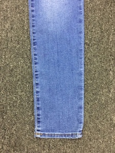 Leftover กางเกงยีนส์สำหรับผู้หญิงผ้ายีนส์ยืดทรงตรงลำลองระบายอากาศสีดำเป็นมิตรต่อสิ่งแวดล้อม - Product Image 3