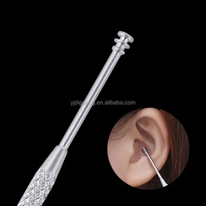 Limpiador de oreja quirúrgico de acero inoxidable, 4,7 pulgadas, eliminador de cera de oreja, cureta para uso diario - Product Image 4