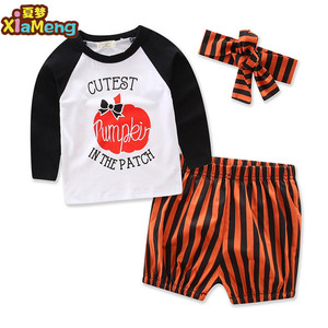 <span class=keywords><strong>2018</strong></span> ropa de halloween calabaza establece - Product Image 2