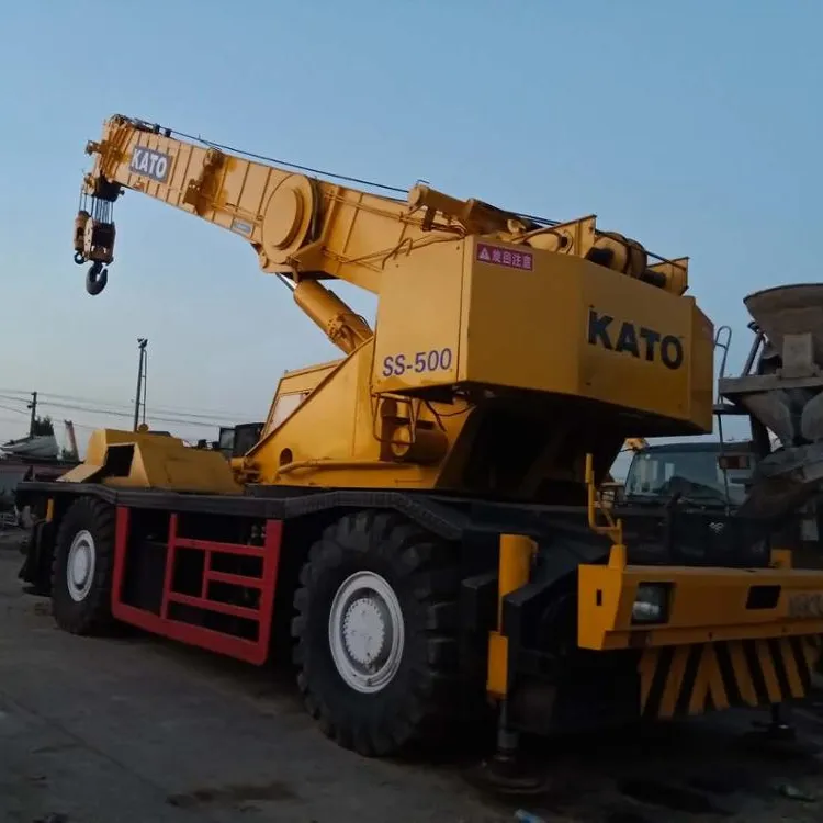 Used KATO Rough Terrain Crane 50ton SS-500 model