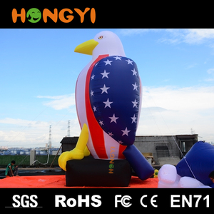 Vivo gigante inflable publicidad águila inflar americano evento forma de halcón azotea globo aire frío pájaros modelo - Product Image 2