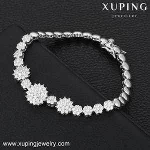 S-34 Xuping Trung Quốc Tùy Chỉnh Nặng Bridal Necklace Trang Sức Đặt <span class=keywords><strong>Fancy</strong></span> Chuỗi Dài Đá Trắng Necklace <span class=keywords><strong>Set</strong></span> - Product Image 5