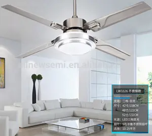 Plafonnier led décoratif moderne avec ventilateur intégré, design moderne, luminaire décoratif de plafond, idéal pour un salon