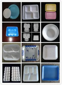 Disposable Container Making Machine Plastic Disposable Foam Food Container And Cup Making Machine