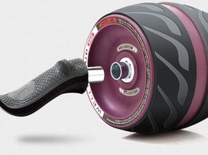 Casa mudo ab Wheel Abdominal de las mujeres de los hombres de gimnasio de entrenamiento de Fitness - Product Image 3