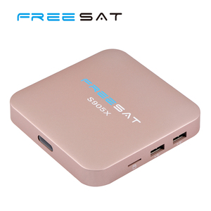 Fuerte Decodificador MPEG4 S905X Android TV Box Salida 4K2K FTA Receptor de Satélite de Doble Banda Wi-Fi 2.4 ghz/5 ghz - Product Image 2