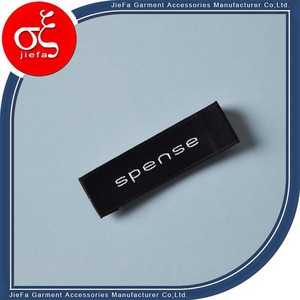 Barato marca de ropa personalizada etiqueta de imitación, tejida etiqueta de mezclilla etiqueta para T-shirt / Jeans - Product Image 2
