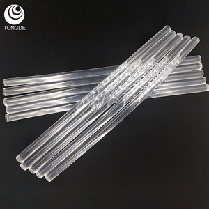 Barras de Pegamento Termofusible Ovaladas Transparentes Blancas de 7mm/11mm Tongde para Carpintería, Construcción, Anti-Amarilleo, Flexibles, de Alta Calidad, para Bricolaje - Product Image 2