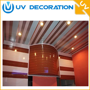 Stratification Rainure pvc face pvc plafond <span class=keywords><strong>panneau</strong></span> mural intérieur décoration Pour LE PAKISTAN - Product Image 6