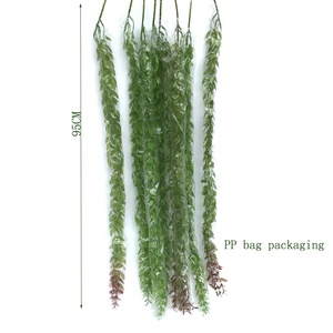 โรงงานขายพลาสติกแผนปลอมแขวนเถาเทียมวิลโลว์สาขาสำหรับตกแต่งผนัง - Product Image 4