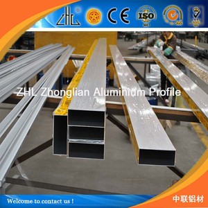 Profilé aluminium 6063 / 6061 à, tube pliable en aluminium anodisé mat, tube tubulaire en aluminium anodisé - Product Image 6