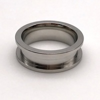 Maßgefertigter Flachkanten-Ringkern aus 316L Edelstahl für Einlagen