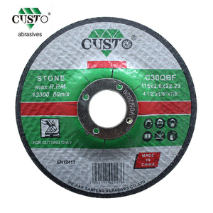 Disque de coupe de pierre <span class=keywords><strong>T42</strong></span> de 115mm, disque de coupe rapide de meule de 4 pouces pour l'industrie - Product Image 2