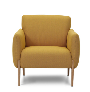 Precio de fábrica Escandinavo de china, nuevo modelo, conjunto de sofás tapizados de oficina, pata de madera de último diseño - Product Image 1