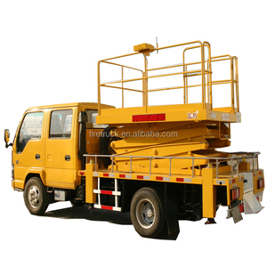 Piattaforma di Lavoro Aerea Montata su <span class=keywords><strong>Camion</strong></span> Isolata da 11m con Braccio a Forbice in Vendita - Product Image 1