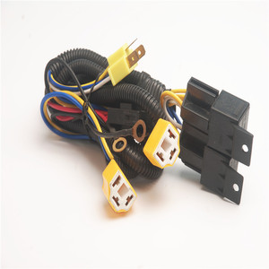 <span class=keywords><strong>H4</strong></span> faro automobile 2 testa lampada relè presa spina cavo cavo di cablaggio - Product Image 1