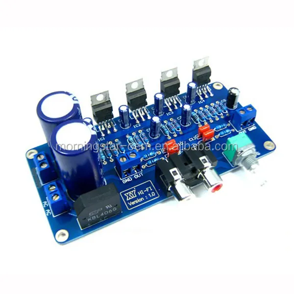 Audio Amplifier Diy Kit TDA2030A TDA2030 Audio Amplificador Papan Kit AMP Single Power Supply Modul Elektronik 6-12V TDA2030A