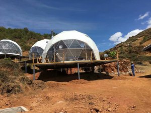 Di lusso PVDF Esterna Glamping Mountain Dome House Hotel <span class=keywords><strong>Tenda</strong></span> - Product Image 6
