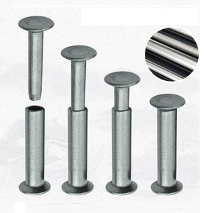 Cung cấp chuyên nghiệp thép không gỉ hoặc đinh tán bằng đồng cho dao xử lý đầu phẳng đinh tán nắp đôi - Product Image 4