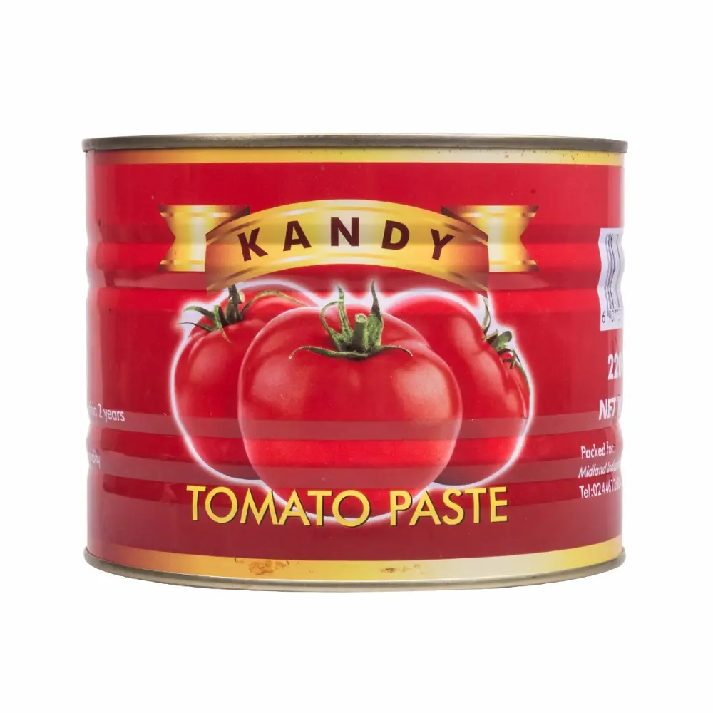 缶/ドラム/ジャーの28-30% 缶詰トマトペーストトマトソース2200gX6缶