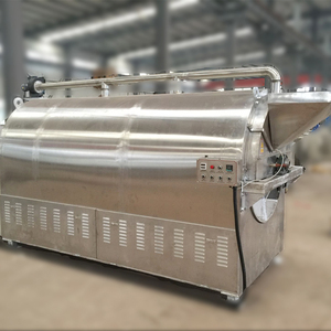 400Kg 300Kg 200Kg Grande machine de torréfaction de graines/fèves de cacao/arachides commerciales en vente PLC ou contrôle PID au choix - Product Image 4