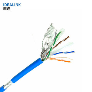 Wutai <span class=keywords><strong>de</strong></span> alta calidad <span class=keywords><strong>de</strong></span> par trenzado apantallado Cat6 Cat6E <span class=keywords><strong>Cable</strong></span> <span class=keywords><strong>de</strong></span> <span class=keywords><strong>red</strong></span> <span class=keywords><strong>Cable</strong></span> <span class=keywords><strong>de</strong></span> Ethernet - Product Image 2
