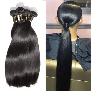 30 Inch Dệt Dây Rút Ponytail Phần Mở Rộng Tóc Người, Trinh Brazil Tóc Người Ponytail, Yaki Real Human Hair Ponytail