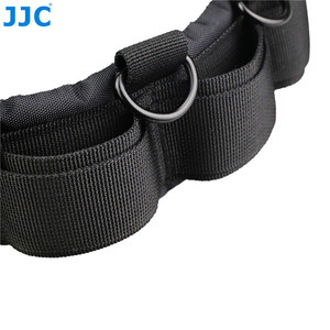 Sacoche de ceinture rembourrée pour appareil photo reflex numérique, support d'objectif, étui, pochette, sangle réglable, noir - Product Image 5
