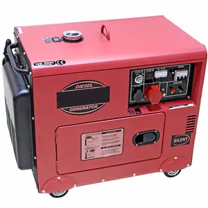 Dac power China Hersteller Fabrik tragbare direkte Preis 5kw Maschinen Motoren leise Diesel generator elektrische Stroma ggregat