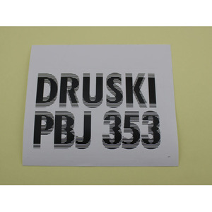 Kích thước 90x60mm màu đen "Xin Chào Tên tôi là" nhãn dán vỏ trứng Vinyl kiểu trống, chất kết dính mạnh mẽ không thể loại bỏ nhãn dán vỏ trứng - Product Image 2