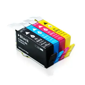 Kartrid Tinta Super Warna Pengganti CMY 905XL 903 904 905 Cartridges IJ Tinta untuk HP 6950 6960 6970 Pencetak
