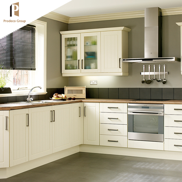 Moderno hotel de alto brillo y de combinaciones de cocina Diseño Integrado cocinas de lujo gabinetes de cocina