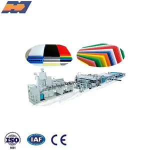 ISO/CE PC PP PE Hollow Grid Sheet Production Line Hollow Grid sheet extrusion line