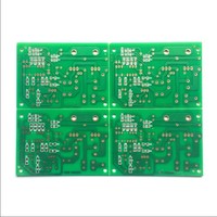 Fabricant de circuits imprimés personnalisés à Shenzhen, assemblage électronique de circuits imprimés SMT DIP, PCBA vert or blanc soie