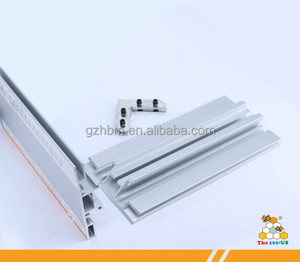 2017 fábrica nueva delgado perfil de aluminio sin marco de doble cara tela marco fotográfico - Product Image 4