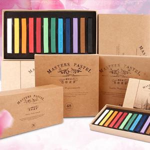 Peinture marshall, Crayons Pastel doux, 12/24/36/48 couleurs, pour dessin artistique pour étudiants, brosse à Crayon de couleur, fournitures de papeterie artistique - Product Image 2