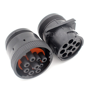 HD16-9-1939S HD10-9-1939P TE connection AMP Deutsch 9 broches connecteur rond mâle femelle - Product Image 2