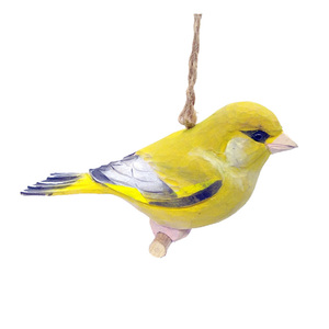 Decoración de Aves de Madera Tallada a Mano al por Mayor, Pájaros de Madera Tallada - Product Image 2