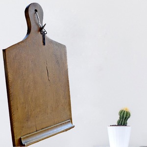 <span class=keywords><strong>Planche</strong></span> à découper suspendue en bois de haute qualité, support pour <span class=keywords><strong>iPad</strong></span> - Product Image 2